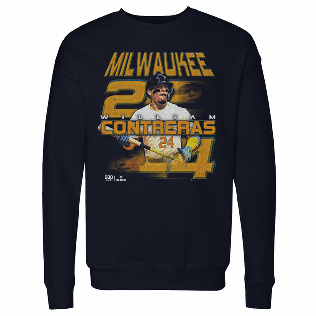 William Contreras Men's Crewneck Sweatshirt | 500 LEVEL