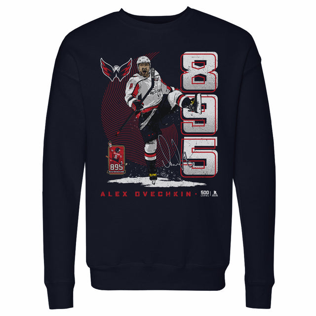 Alex Ovechkin Men's Crewneck Sweatshirt | 500 LEVEL