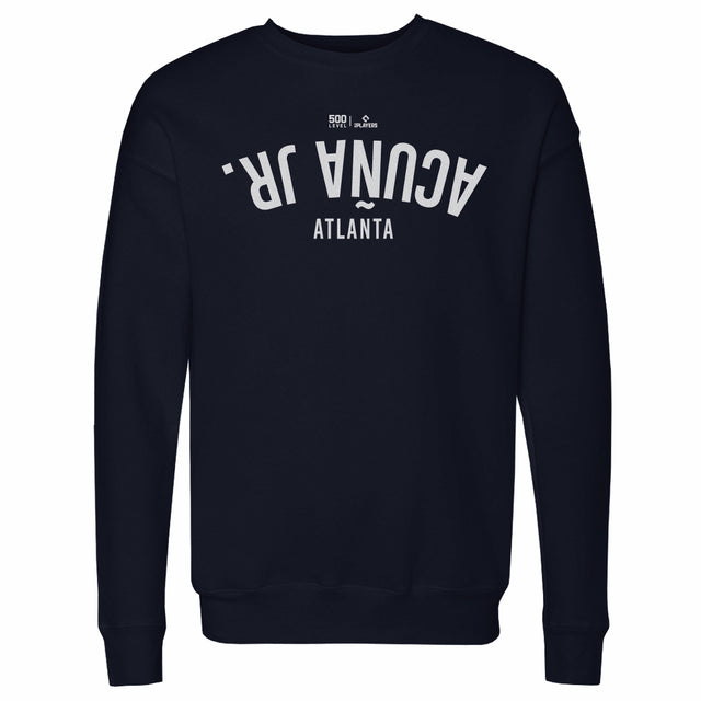 Ronald Acuna Jr. Men's Crewneck Sweatshirt | 500 LEVEL