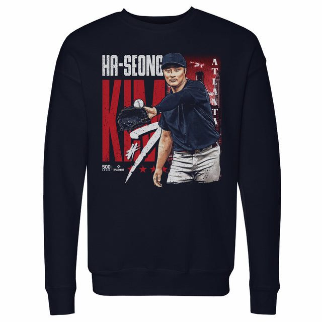 Ha-Seong Kim Men's Crewneck Sweatshirt | 500 LEVEL