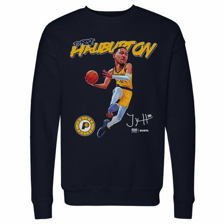 Tyrese Haliburton Men's Crewneck Sweatshirt | 500 LEVEL