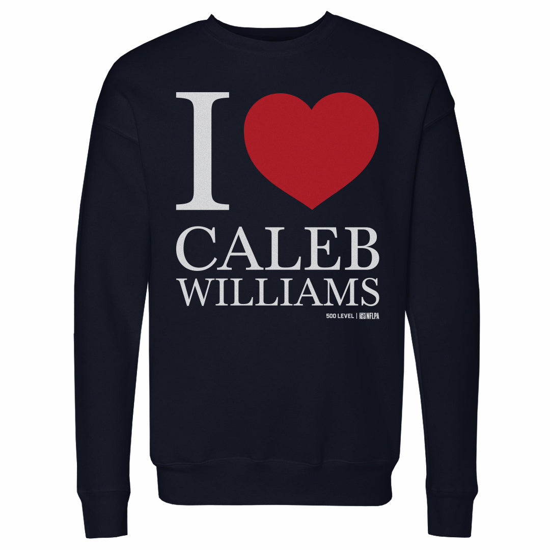 Caleb Williams Men's Crewneck Sweatshirt | 500 LEVEL