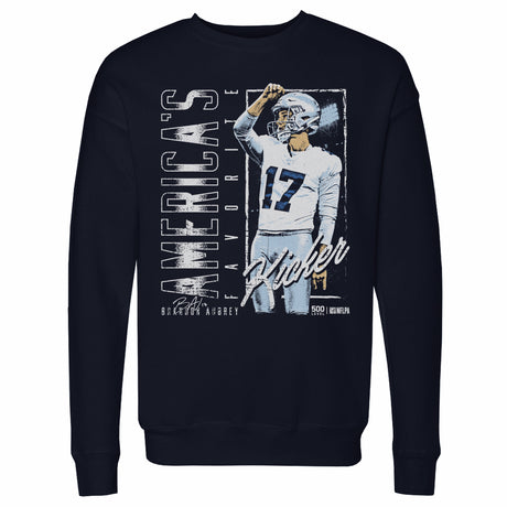 Brandon Aubrey Men's Crewneck Sweatshirt | 500 LEVEL