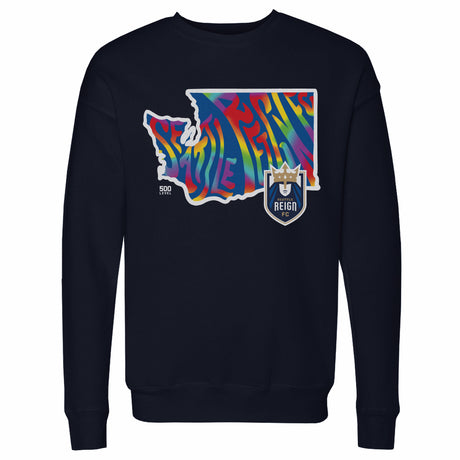 Seattle Reign FC Men's Crewneck Sweatshirt | 500 LEVEL