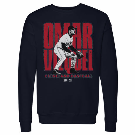 Omar Vizquel Men's Crewneck Sweatshirt | 500 LEVEL