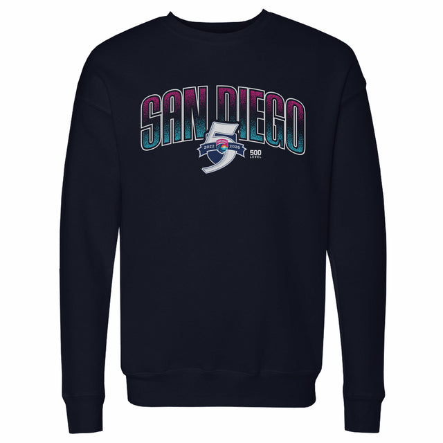 San Diego Wave FC Men's Crewneck Sweatshirt | 500 LEVEL