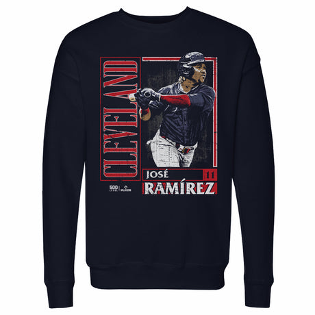 Jose Ramirez Men's Crewneck Sweatshirt | 500 LEVEL