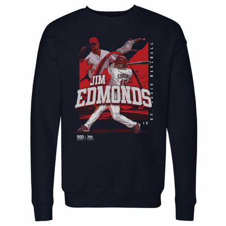 Jim Edmonds Men's Crewneck Sweatshirt | 500 LEVEL