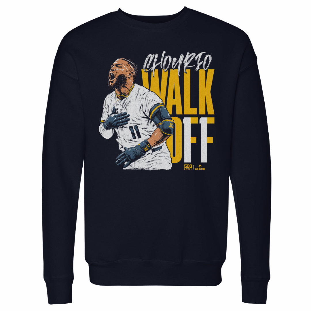 Jackson Chourio Men's Crewneck Sweatshirt | 500 LEVEL