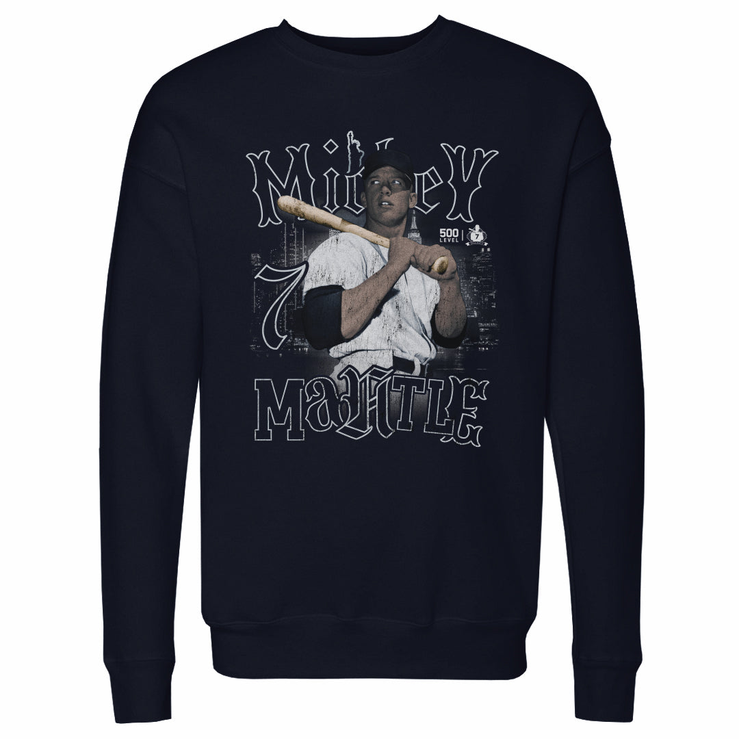 Mickey Mantle Men's Crewneck Sweatshirt | 500 LEVEL