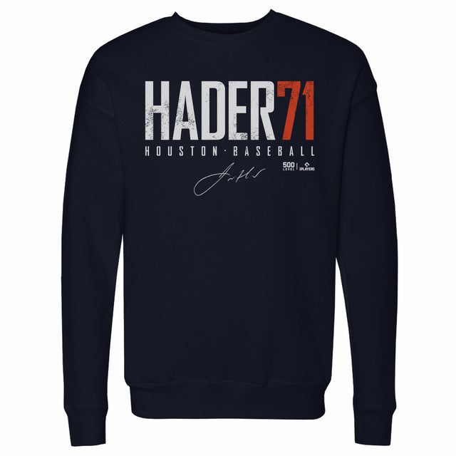 Josh Hader Men's Crewneck Sweatshirt | 500 LEVEL