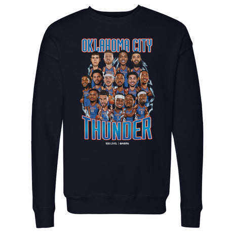 Oklahoma City Thunder Men's Crewneck Sweatshirt | 500 LEVEL