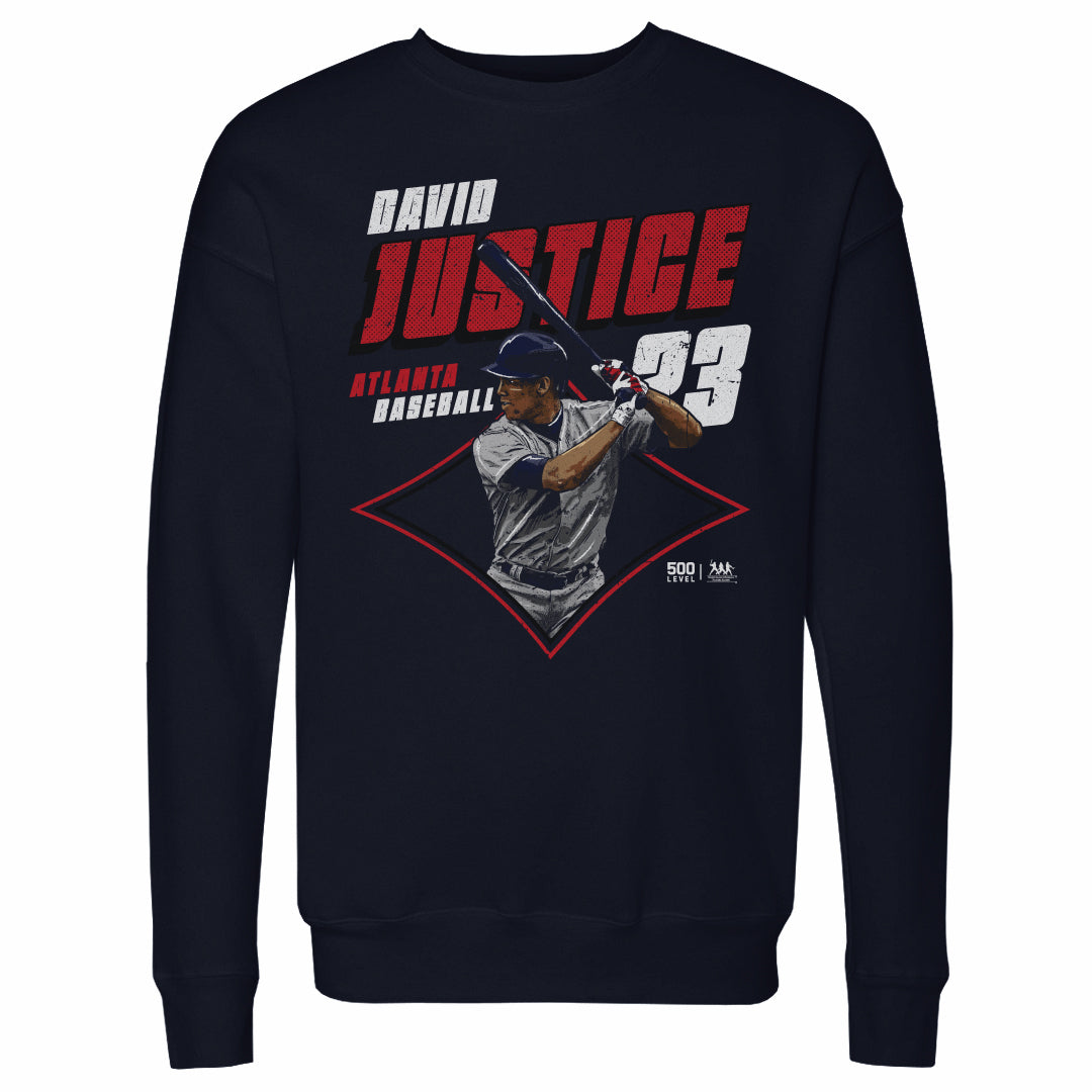 David Justice Men's Crewneck Sweatshirt | 500 LEVEL
