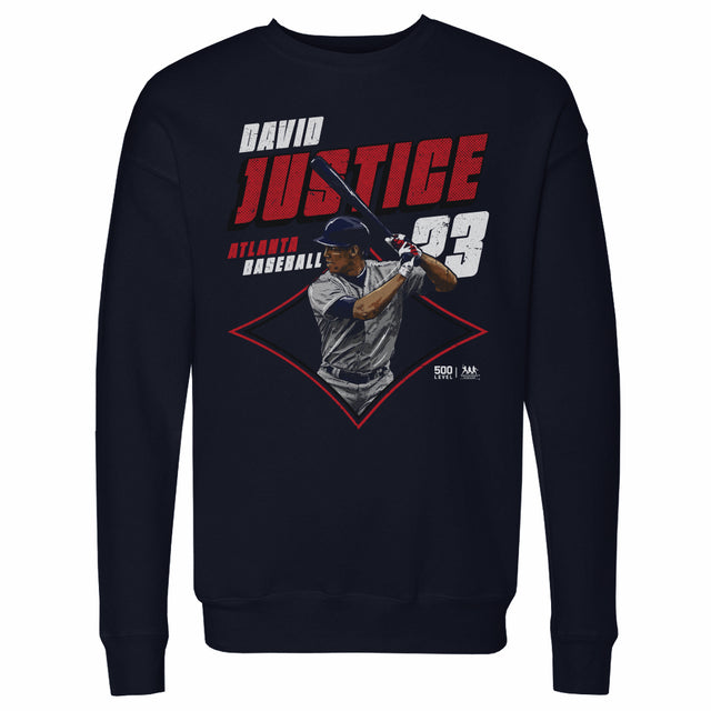 David Justice Men's Crewneck Sweatshirt | 500 LEVEL