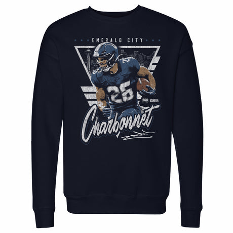 Zach Charbonnet Men's Crewneck Sweatshirt | 500 LEVEL