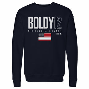 Matt Boldy Men's Crewneck Sweatshirt | 500 LEVEL