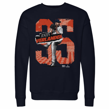 Justin Verlander Men's Crewneck Sweatshirt | 500 LEVEL