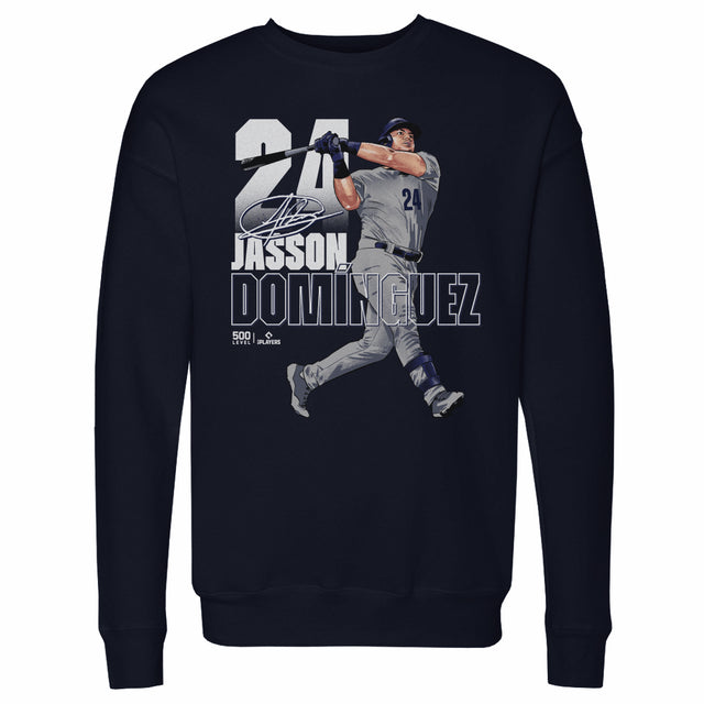 Jasson Dominguez Men's Crewneck Sweatshirt | 500 LEVEL