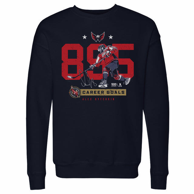 Alex Ovechkin Men's Crewneck Sweatshirt | 500 LEVEL