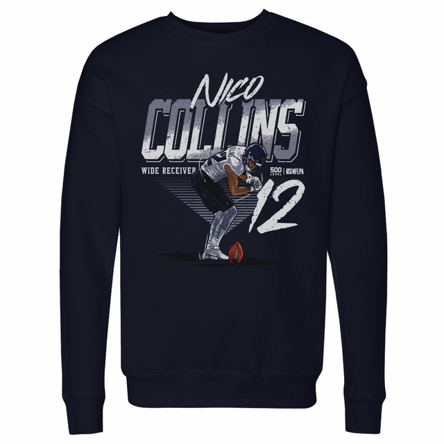 Nico Collins Men's Crewneck Sweatshirt | 500 LEVEL