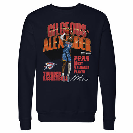Shai Gilgeous-Alexander Men's Crewneck Sweatshirt | 500 LEVEL