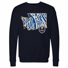 Seattle Reign FC Men's Crewneck Sweatshirt | 500 LEVEL