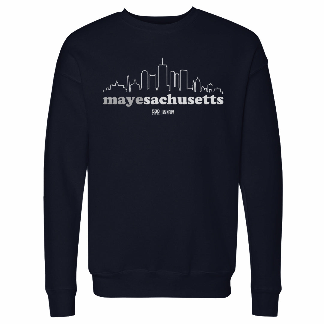 Drake Maye Men's Crewneck Sweatshirt | 500 LEVEL