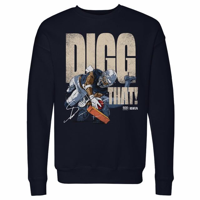 Stefon Diggs Men's Crewneck Sweatshirt | 500 LEVEL
