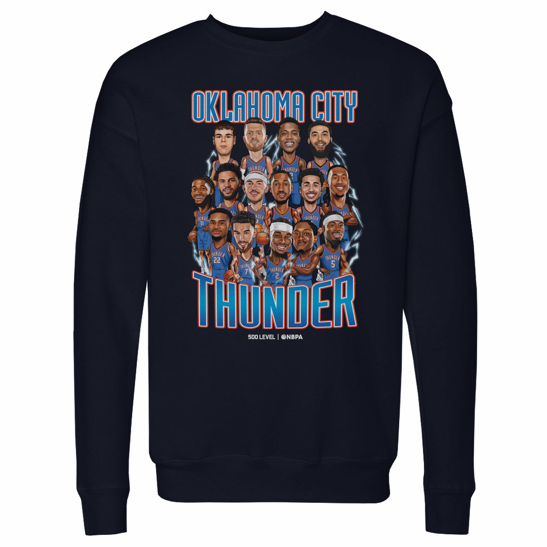 Oklahoma City Thunder Men's Crewneck Sweatshirt | 500 LEVEL
