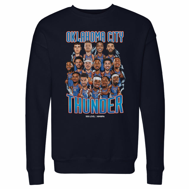 Oklahoma City Thunder Men's Crewneck Sweatshirt | 500 LEVEL