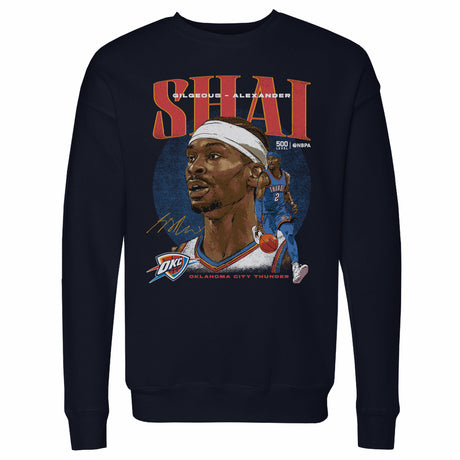 Shai Gilgeous-Alexander Men's Crewneck Sweatshirt | 500 LEVEL
