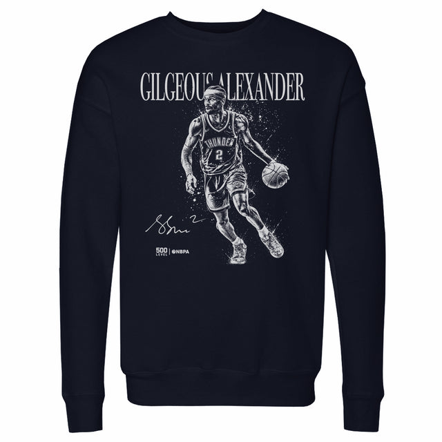 Shai Gilgeous-Alexander Men's Crewneck Sweatshirt | 500 LEVEL