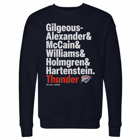 Oklahoma City Thunder Men's Crewneck Sweatshirt | 500 LEVEL
