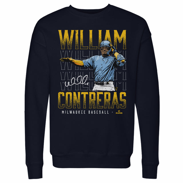 William Contreras Men's Crewneck Sweatshirt | 500 LEVEL
