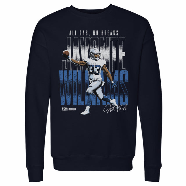 Javonte Williams Men's Crewneck Sweatshirt | 500 LEVEL