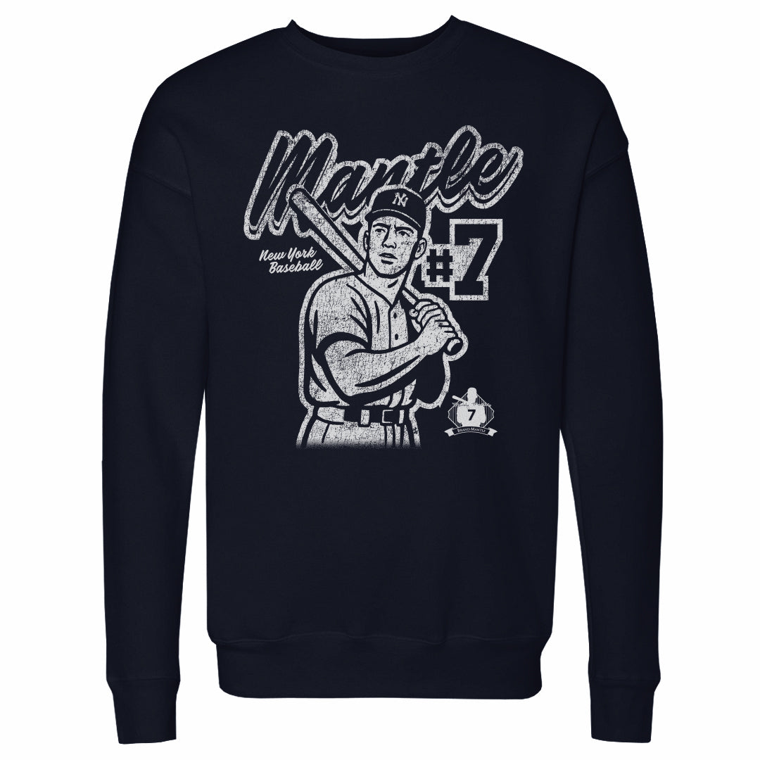 Mickey Mantle Men's Crewneck Sweatshirt | 500 LEVEL