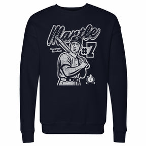 Mickey Mantle Men's Crewneck Sweatshirt | 500 LEVEL