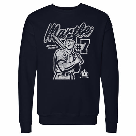 Mickey Mantle Men's Crewneck Sweatshirt | 500 LEVEL