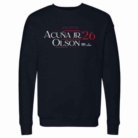 Ronald Acuna Jr. Men's Crewneck Sweatshirt | 500 LEVEL