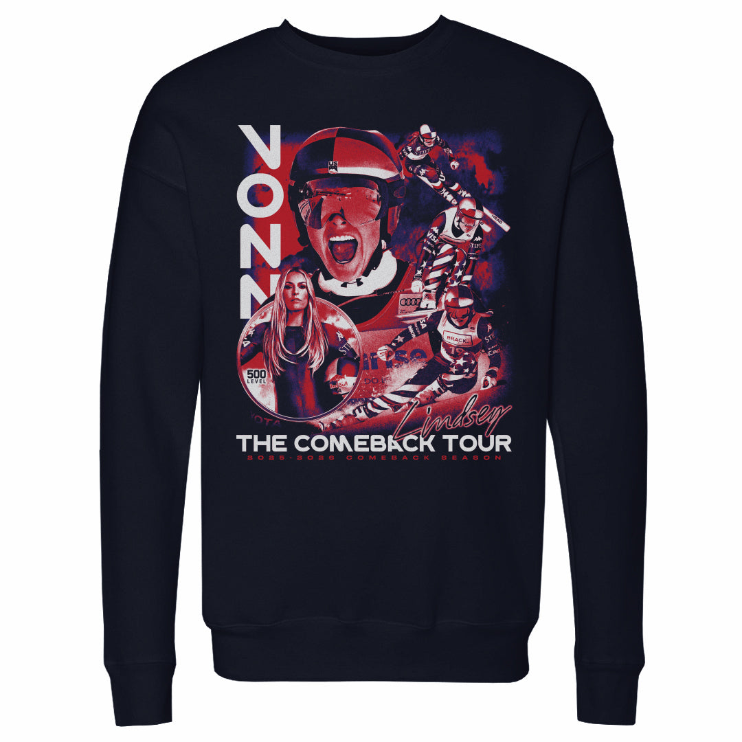Lindsey Vonn Men's Crewneck Sweatshirt | 500 LEVEL
