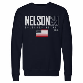 Brock Nelson Men's Crewneck Sweatshirt | 500 LEVEL