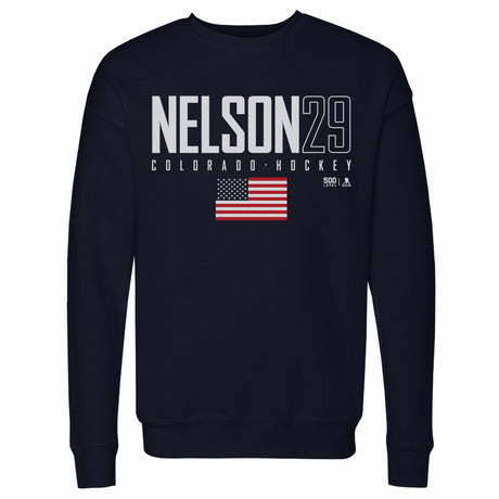 Brock Nelson Men's Crewneck Sweatshirt | 500 LEVEL