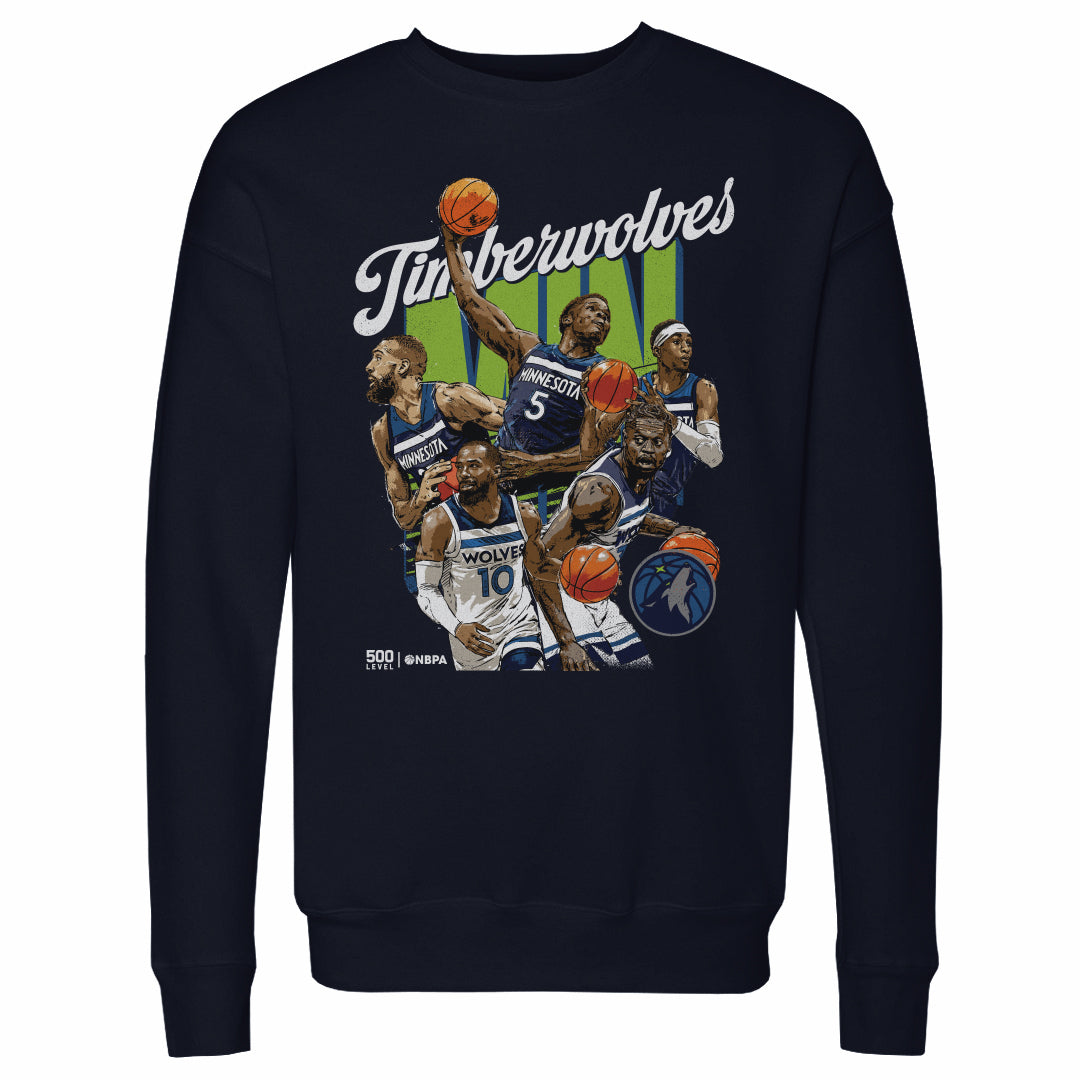 Minnesota Timberwolves Men's Crewneck Sweatshirt | 500 LEVEL