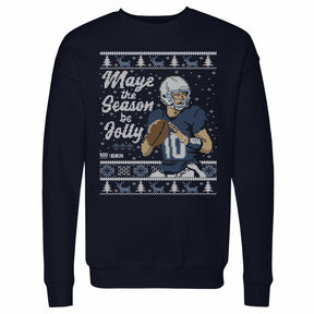 Drake Maye Men's Crewneck Sweatshirt | 500 LEVEL
