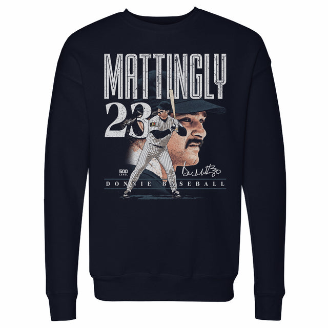Don Mattingly Men's Crewneck Sweatshirt | 500 LEVEL
