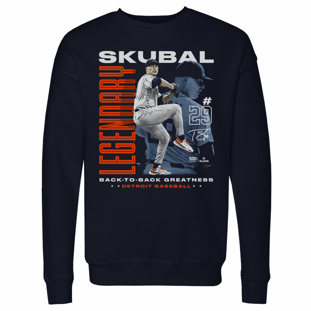 Tarik Skubal Men's Crewneck Sweatshirt | 500 LEVEL