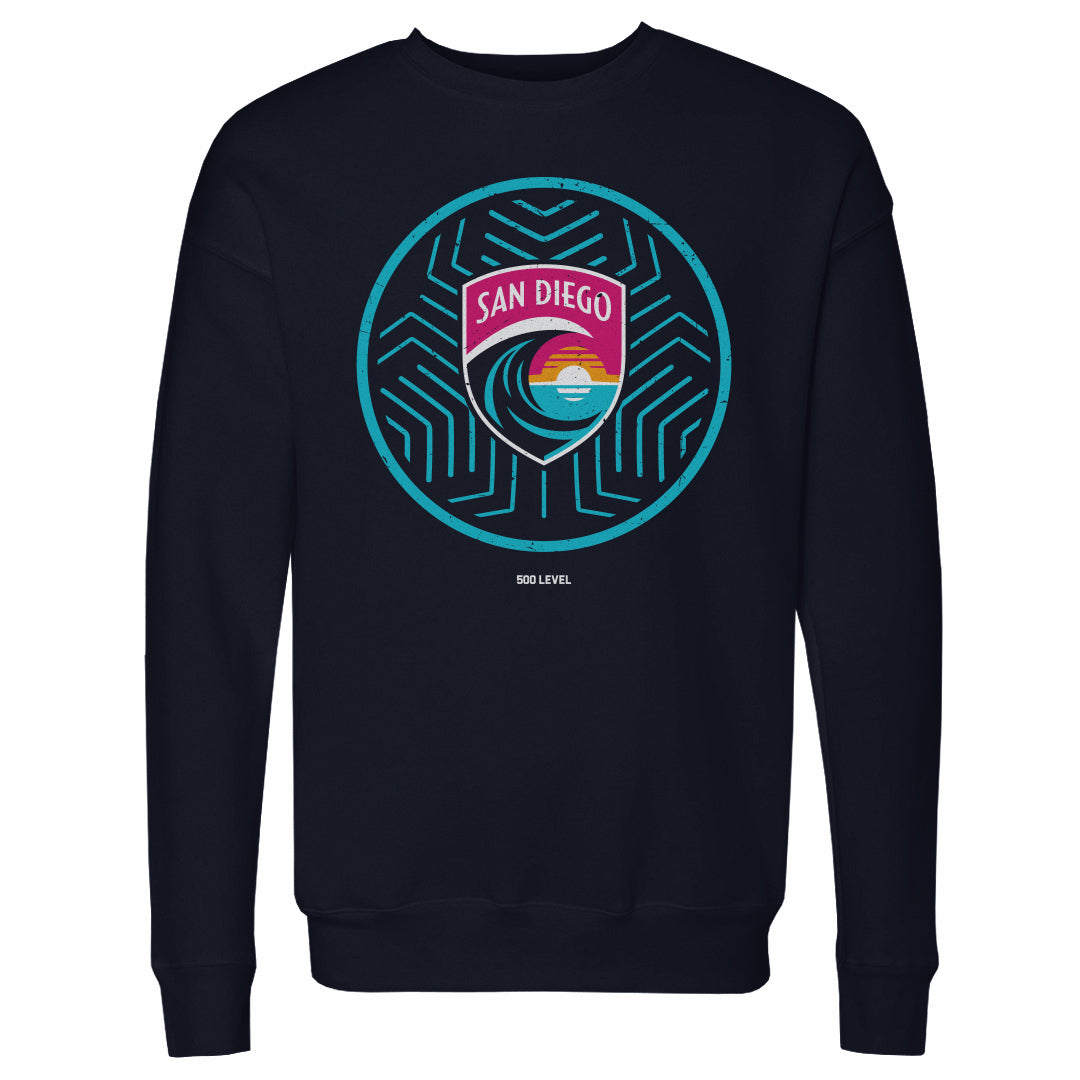 San Diego Wave FC Men's Crewneck Sweatshirt | 500 LEVEL