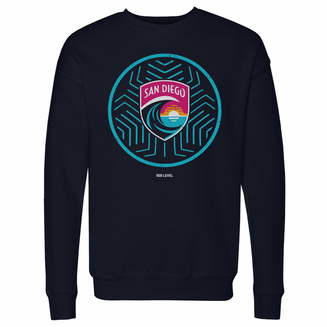 San Diego Wave FC Men's Crewneck Sweatshirt | 500 LEVEL