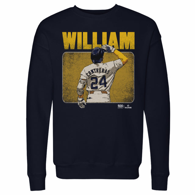 William Contreras Men's Crewneck Sweatshirt | 500 LEVEL