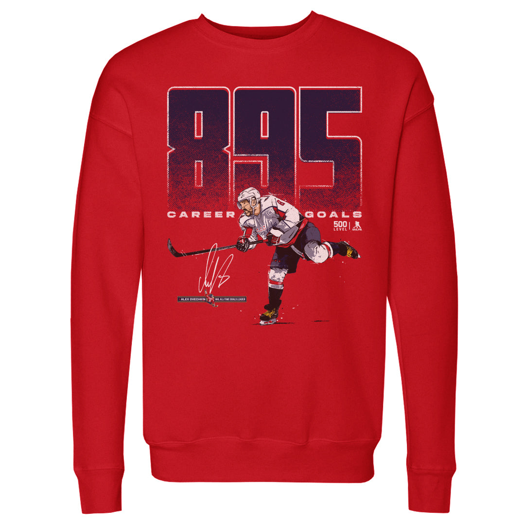 Alex Ovechkin Men's Crewneck Sweatshirt | 500 LEVEL